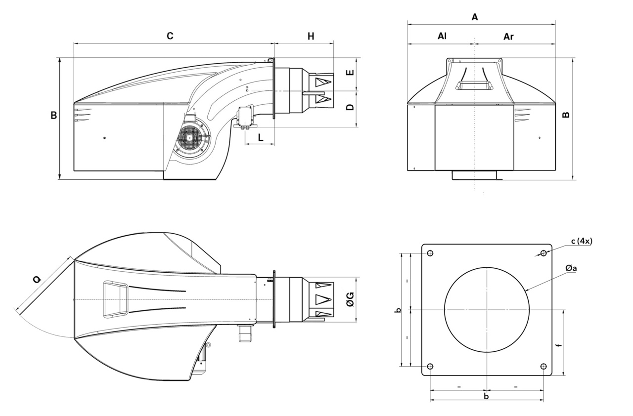 Горелка ELCO NEXTRON n8.5700 gl-ef3